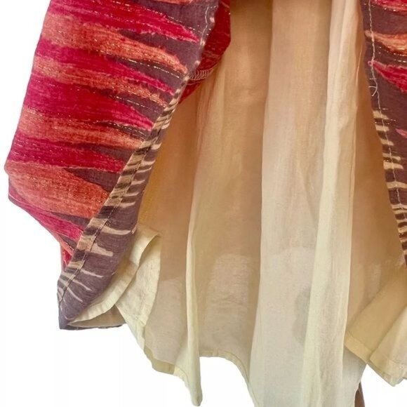 Free People Lurex Sleeveless Indian Summer Mini Dress - Picture 13 of 16